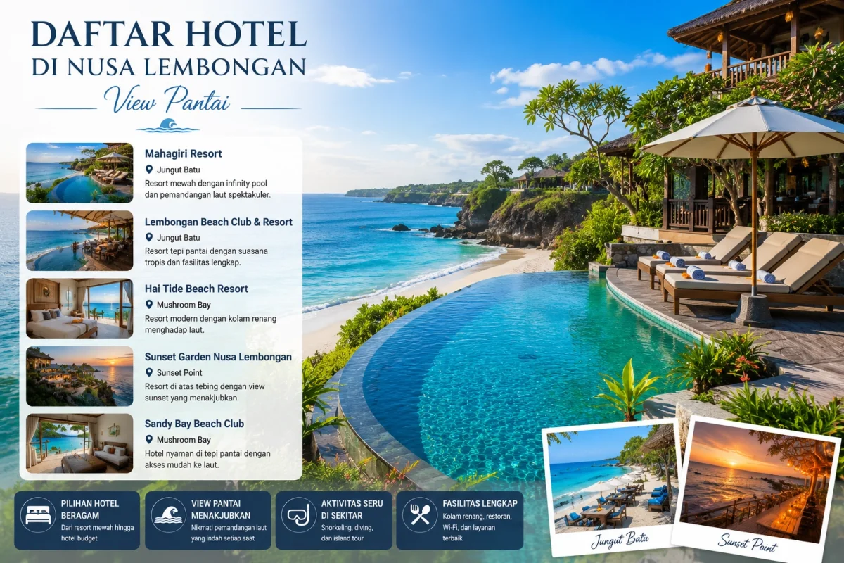 12 Best Beachfront Hotels in Nusa Lembongan for an Unforgettable Island Stay
