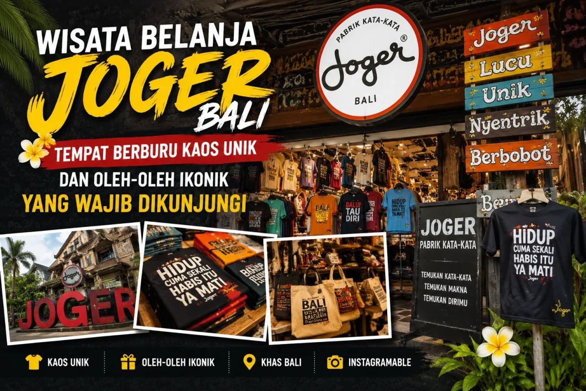 Joger Bali Shopping Guide: Where to Buy the Island's Most Iconic Souvenirs