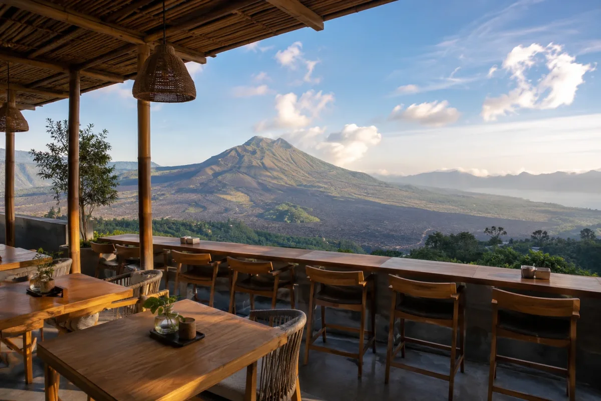 10 Best Cafes with Mount Batur Views in Kintamani 2026