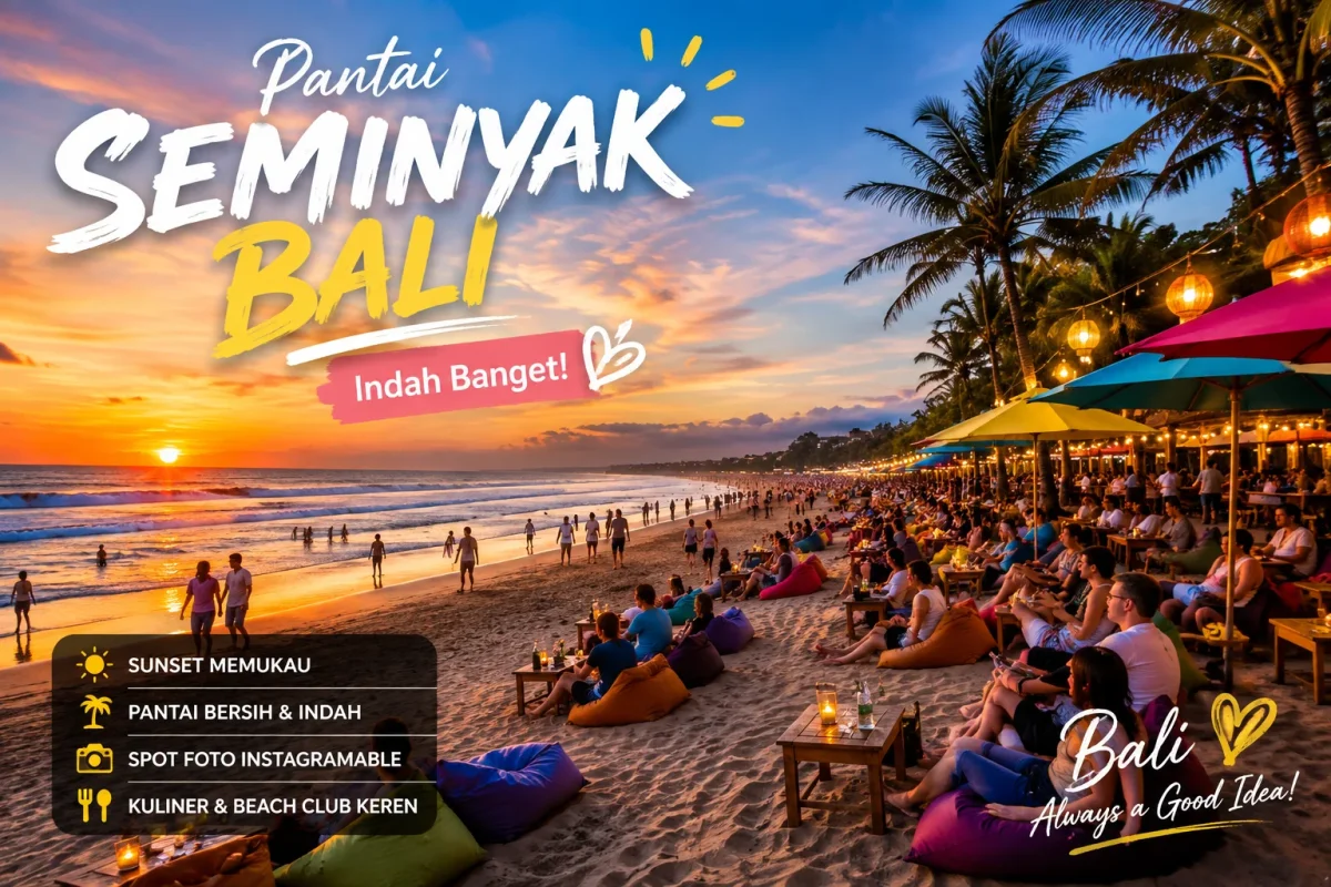 Seminyak Beach Bali: Location, Entrance Fee, Sunset, Routes and Nearby Beaches
