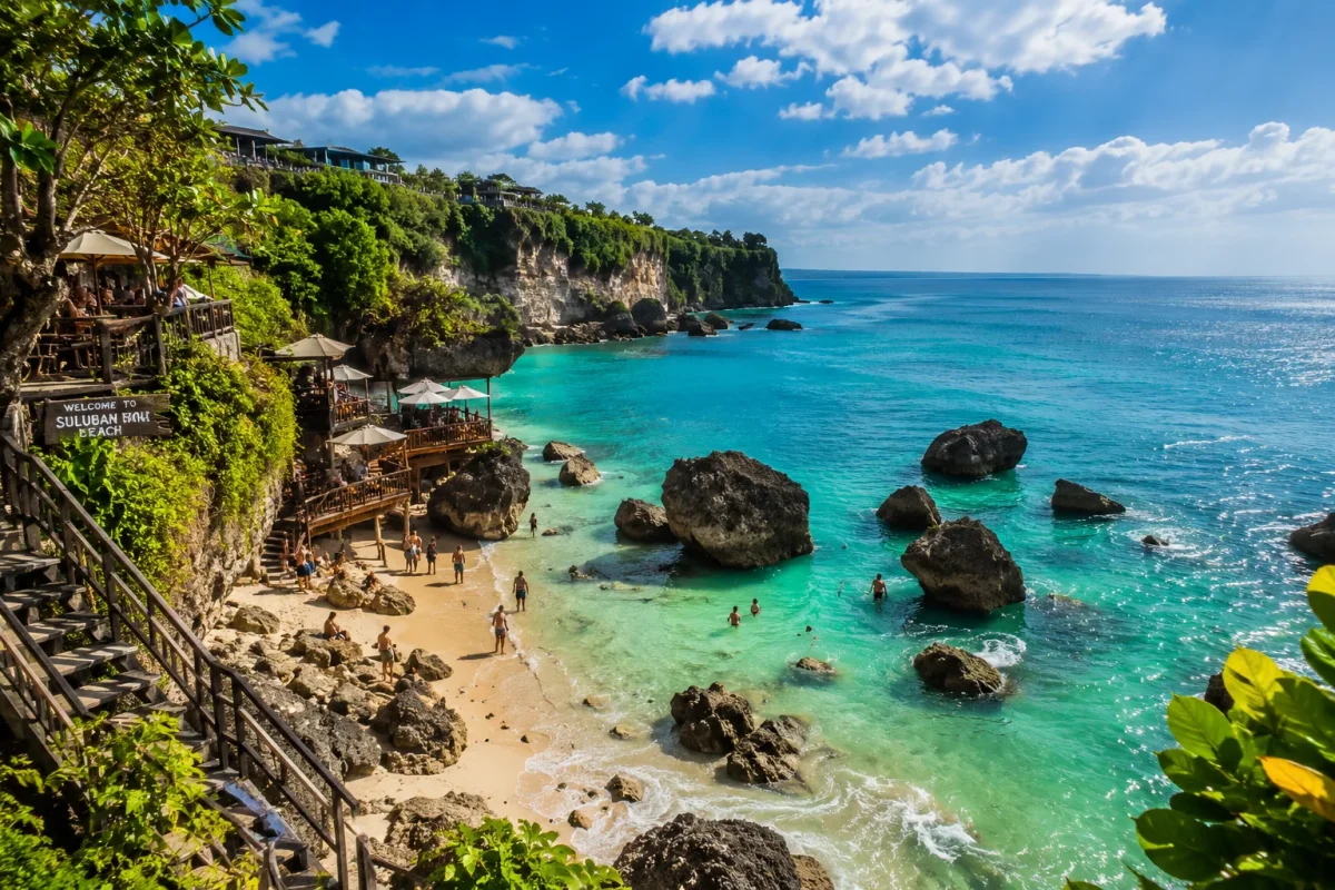 Suluban Beach Bali: Location, Route, Entrance Fee and Things to Do