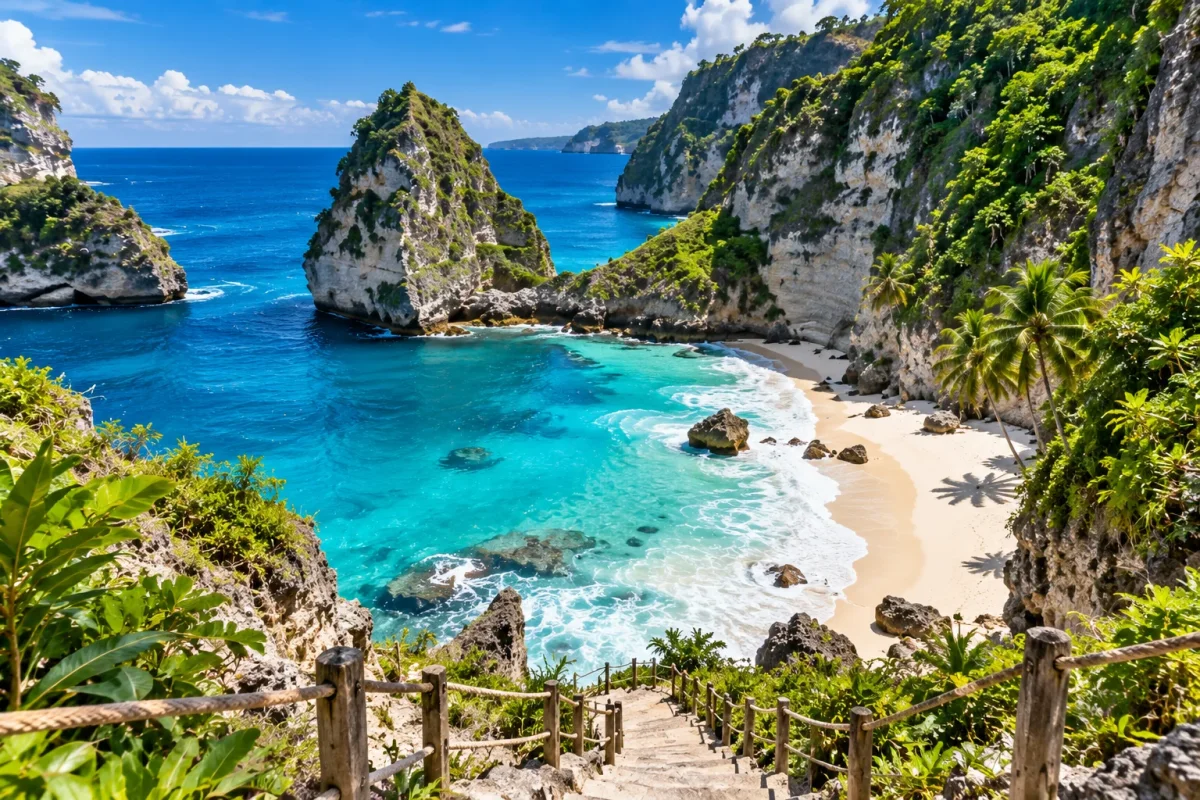 Tembeling Beach Nusa Penida: How to Get There, Tickets and Natural Pool