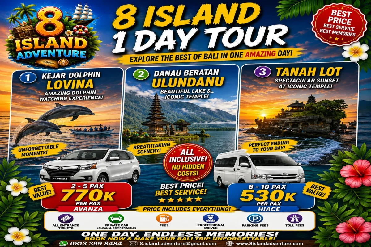 From Lovina to Tanah Lot, Experience the Best of Bali in One Day